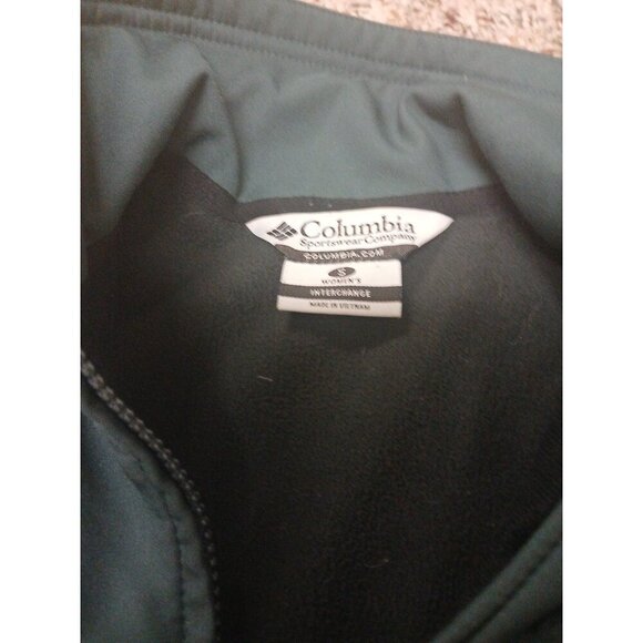 Columbia Jacket Womens Small Dark Multicolo Omni-Shield Hiking Full Zip Outdoors - Picture 5 of 10